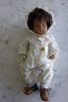 Sasha Morgenthaler Baby Puppe,  Mädchen Blümchenstrampler
