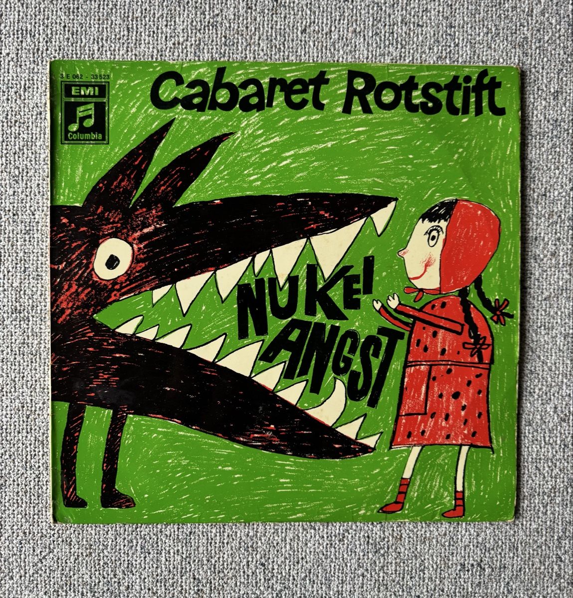 Schallplatten: Cabaret Rotstift - Nu Kei Angst - LP - 60s – Gebraucht aus Rorbas von BlackstarRecords