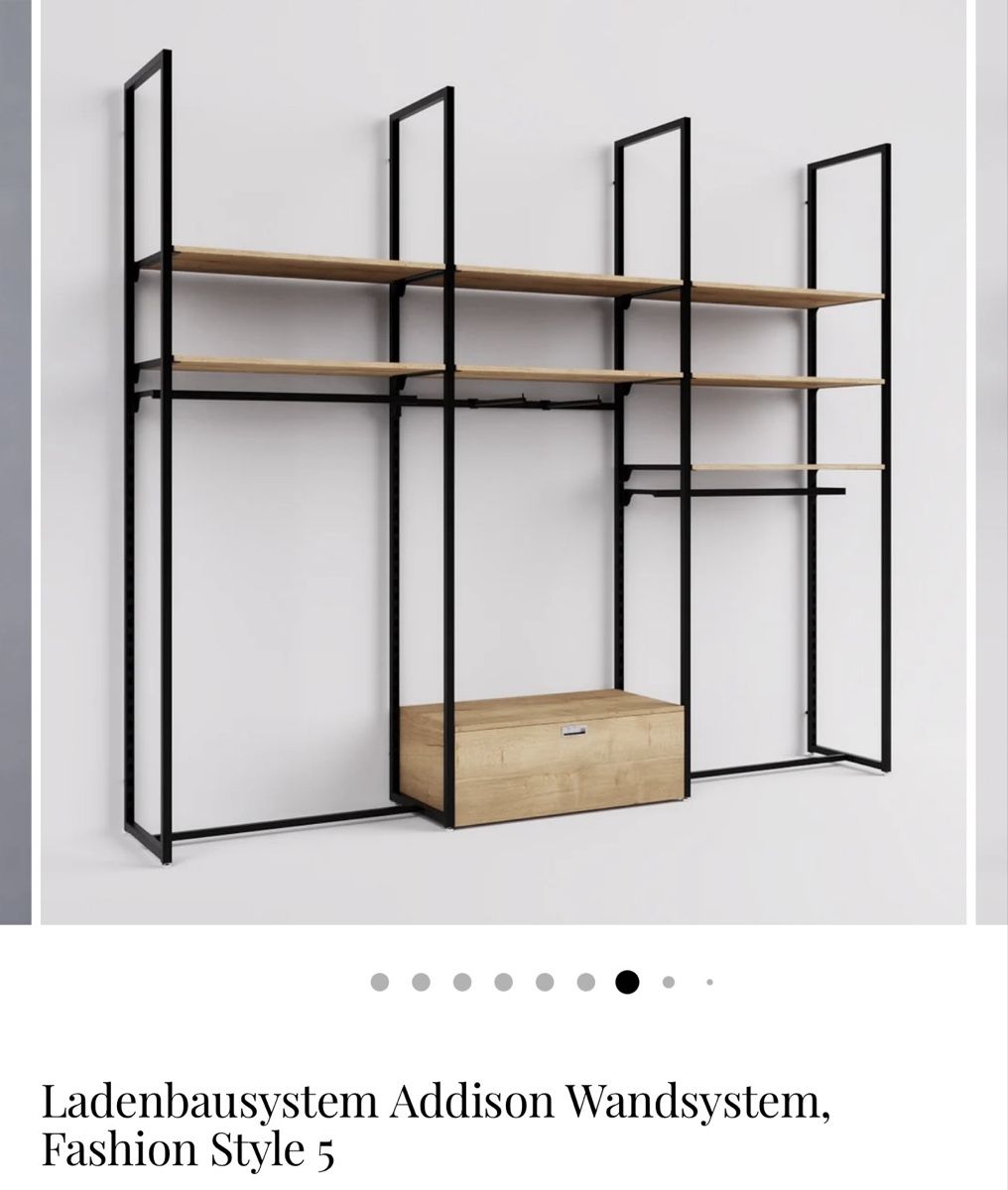 Étagères: Ladenbausystem Addison Wandregal neu – Neuf (Voir description) à Liestal par eifach.fashion 1