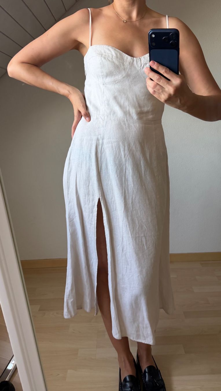 Reformation Vestiti: Reformation Kleid Linen M – Usato da Birmensdorf ZH venduto da elibela