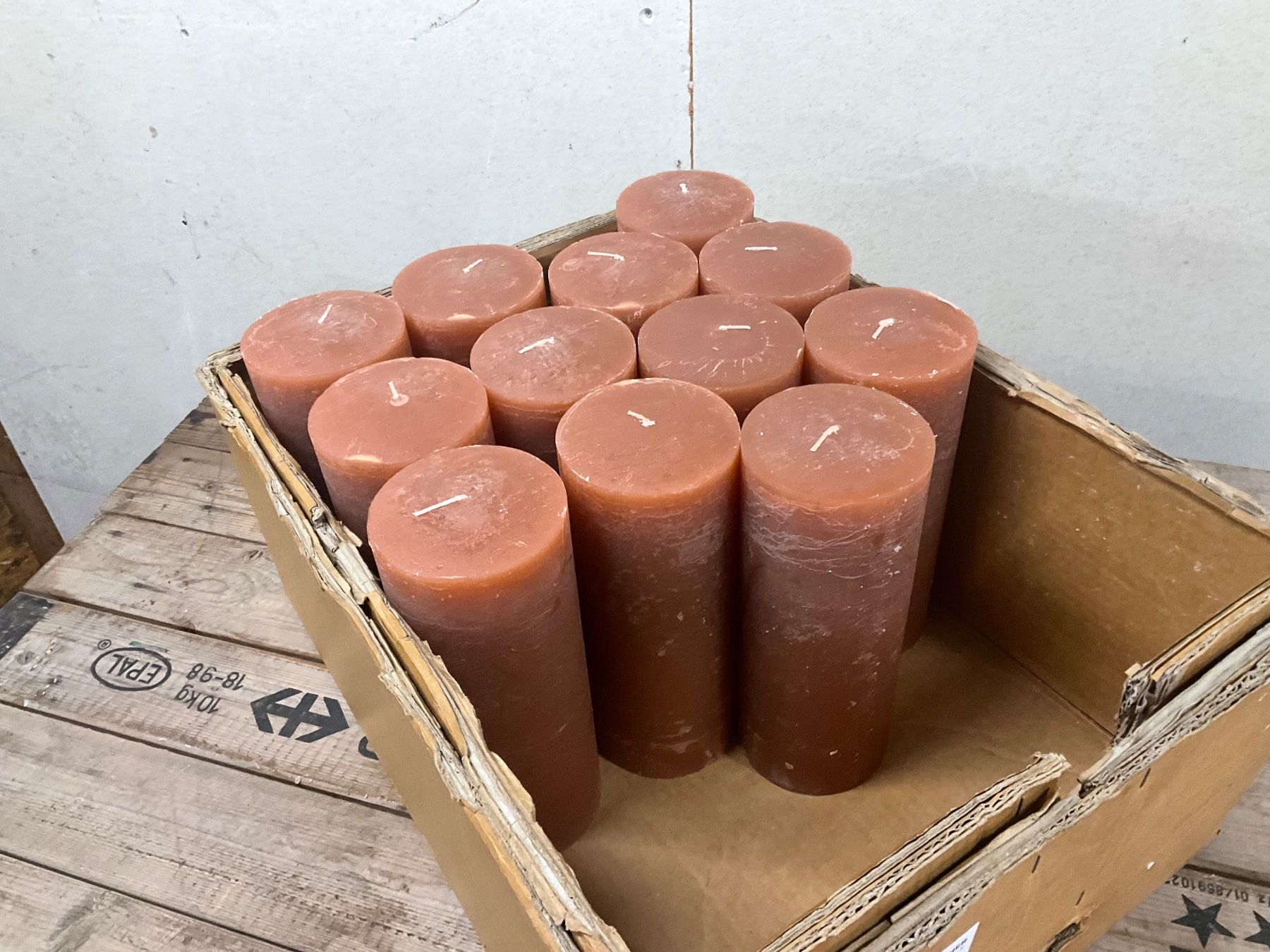 Candele: 329 Posten Raureifkerzen aus Liquidation – Usato da Derendingen venduto da Meisterstuecke 1