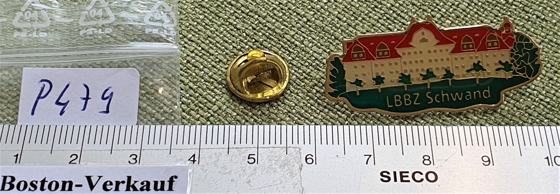 Spille & Fermagli: P479 - Pin LBBZ Schwand – Usato da Reinach BL venduto da Boston-Verkauf 1