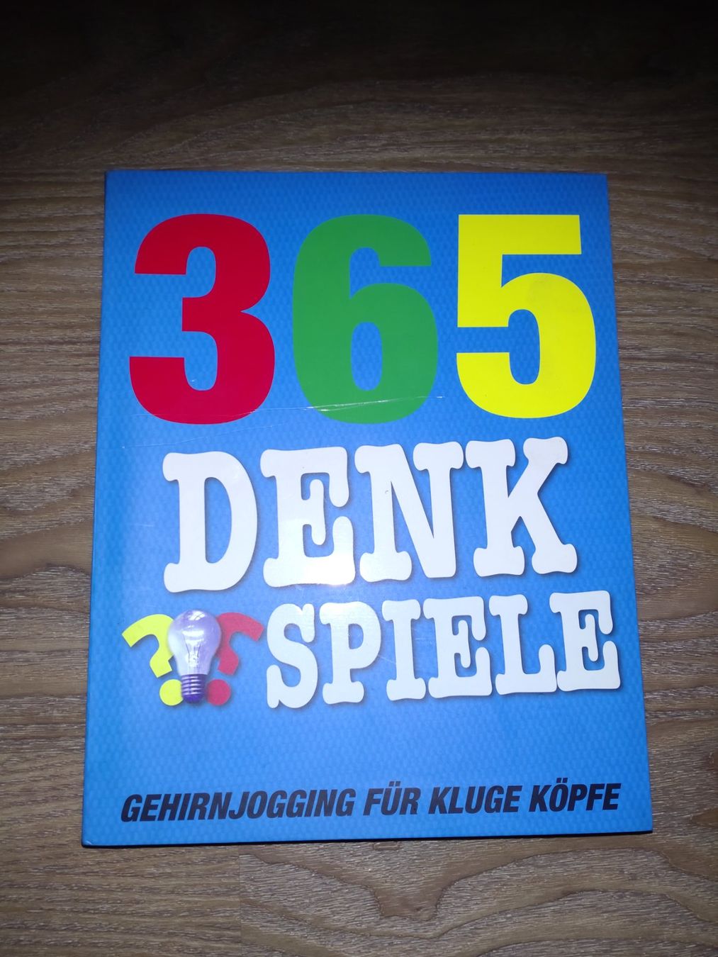 Libri: 365 Denkspiele Buch – Usato da Hallwil venduto da Bmwurech