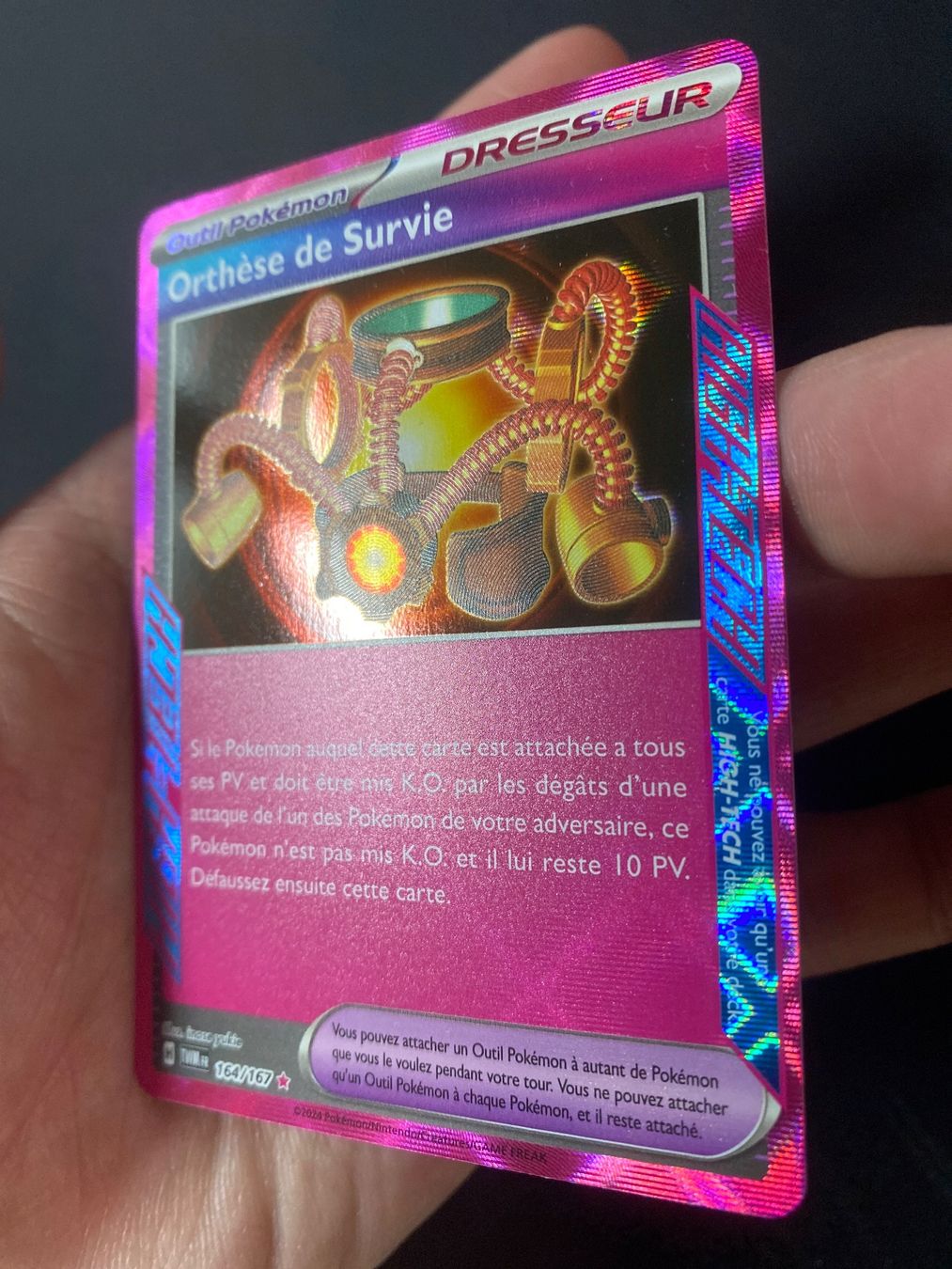 Pokémon Carte collezionabili: Orthèse de Survie - Twilight Masquerade - FR – Nuovo (secondo la descrizione) da Hausen AG venduto da Shrade 1