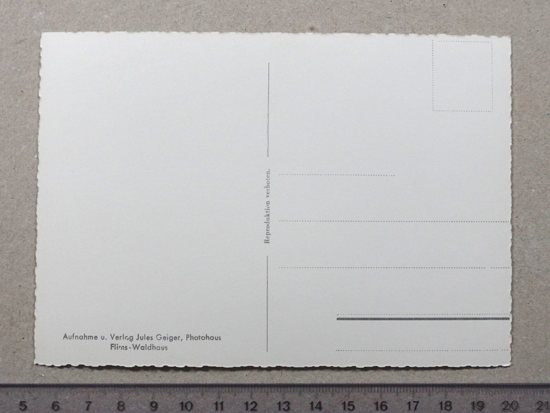 Cartoline postali: Flims, Sesselbahn auf Foppa, Signina – Usato da Lenzburg venduto da fh1 1