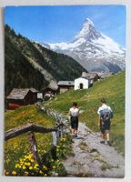 Zermatt, Findeln mit Matterhorn