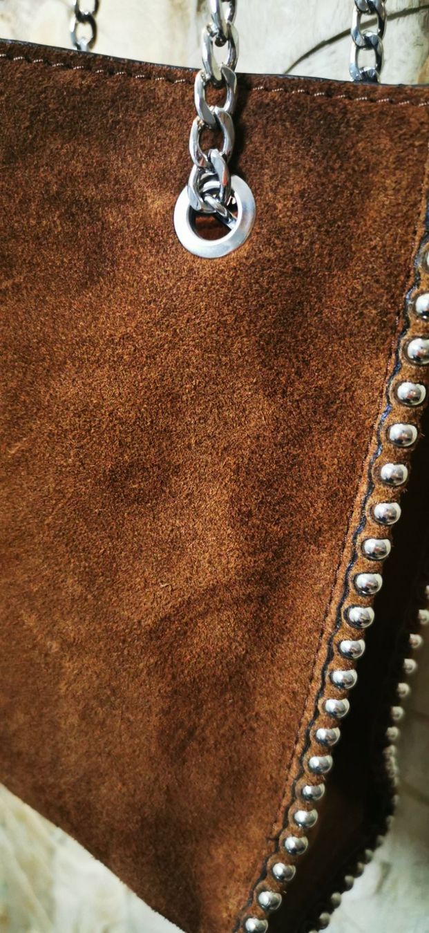Zara Borse da donna: Echtleder Tasche / Umhängetasche braun – Usato da Wettingen venduto da JasminL92 2