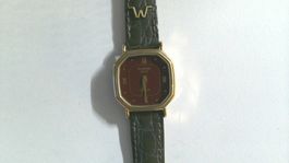 Vintage Microma Swiss Damen Quartz Uhr aus den 80/90er