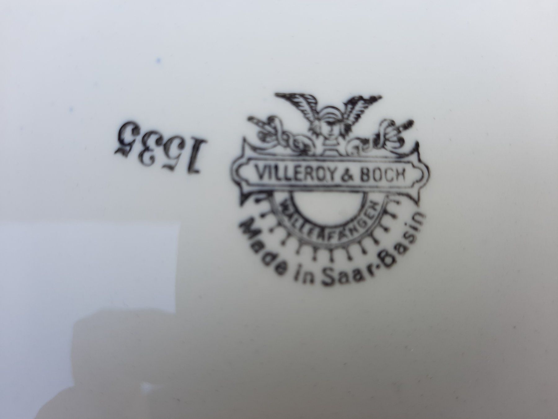Villeroy & Boch Teller: Antiker Wandteller, Villeroy & Boch – Gebraucht aus Weinfelden von JoeBaer 3