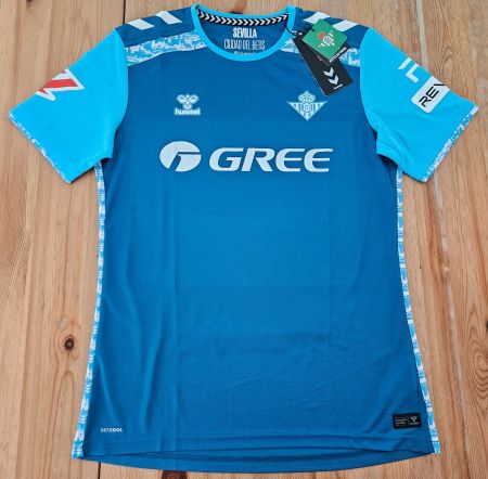Real Betis Sevilla Trikot NEU Hummel Gr. M Spanien Fussball
