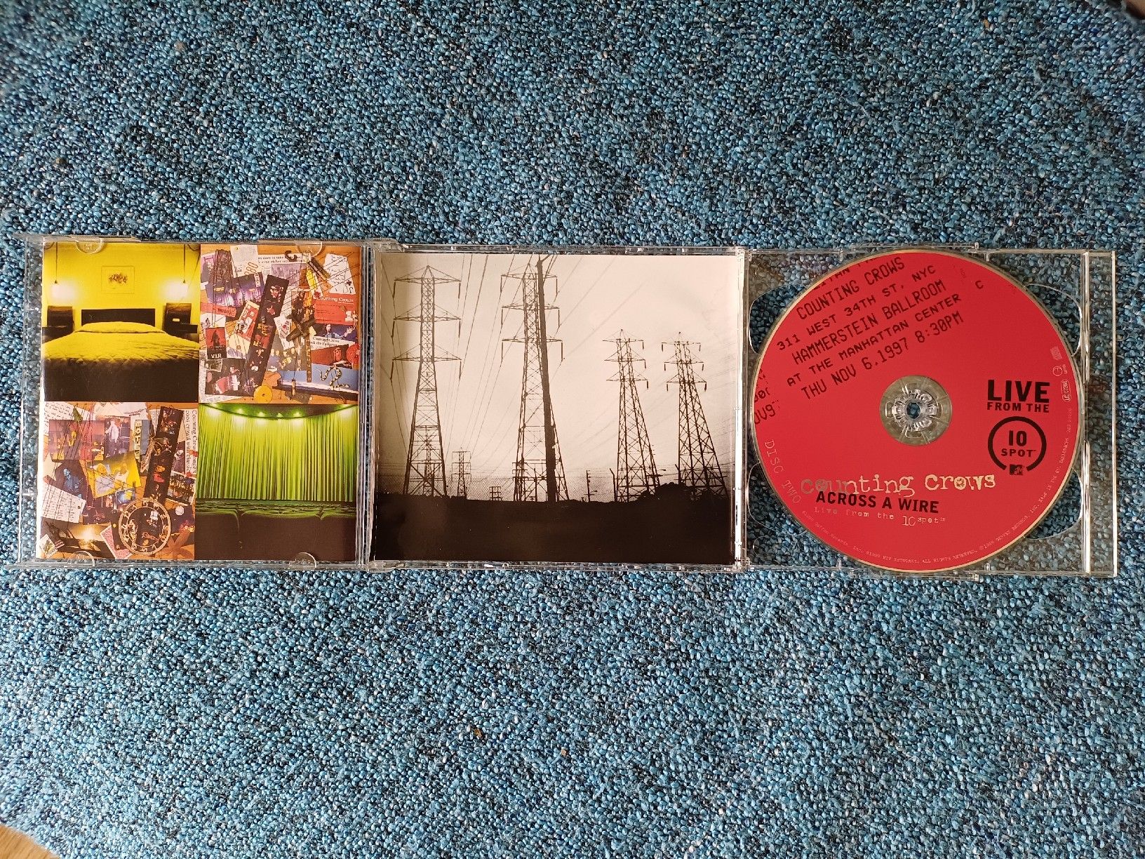 CD: Counting Crows "Across a Wire/ Live in N.Y.city" CDx2 – Usato da Begnins venduto da Drastic-Sound 3