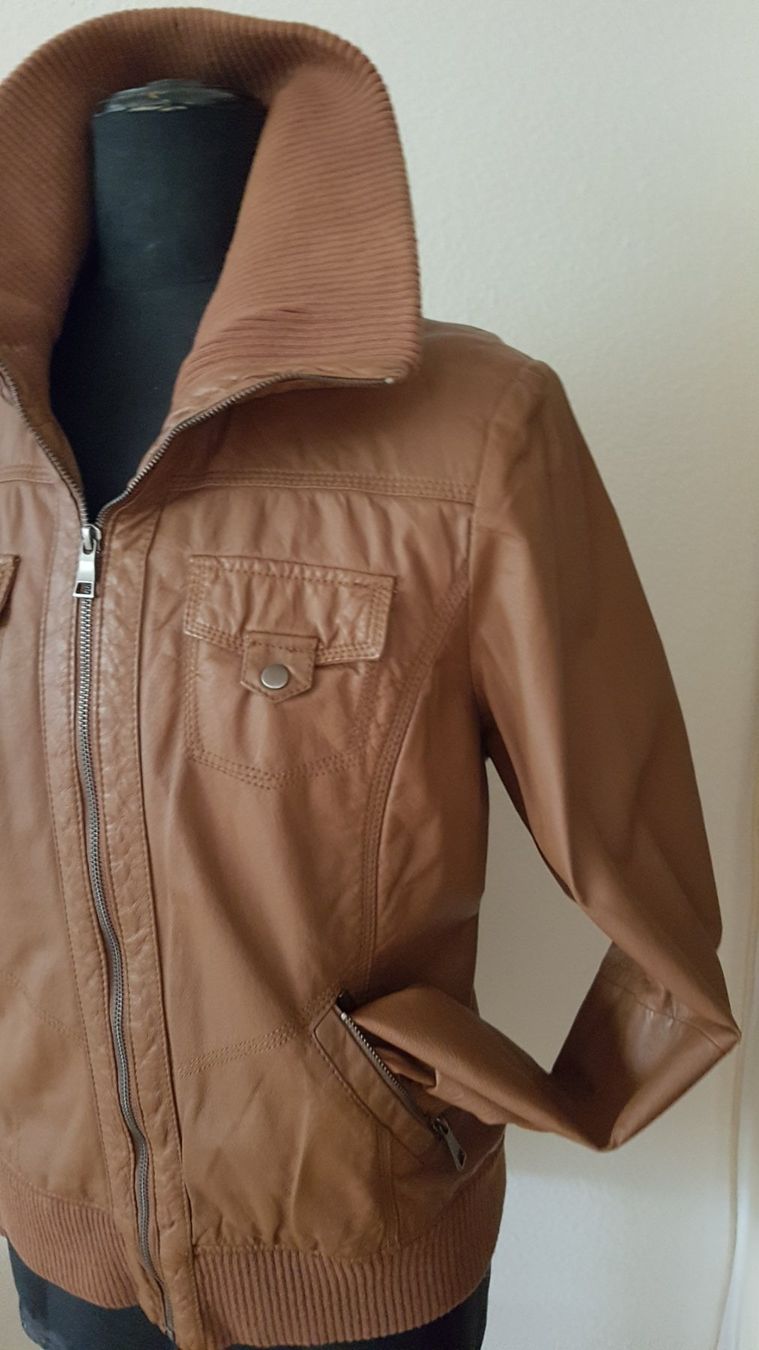 Jacken: Haselnussbraune Leder Jacke   Grösse  44  NEU – Neu (gemäss Beschreibung) aus spreitenbach von nti_pb8s 4