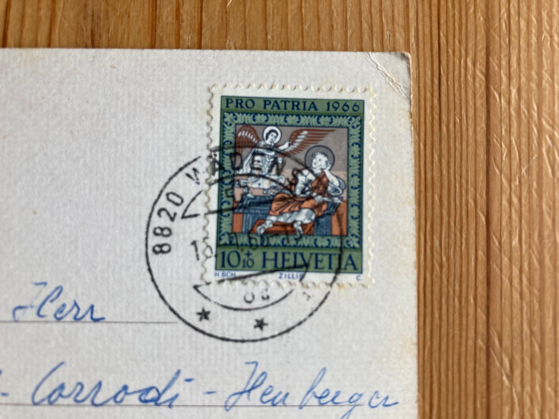 Cartoline postali: Trogen - Kinderdorf Pestalozzi - AK 1966 – Usato da Oberuzwil venduto da Henri09 1