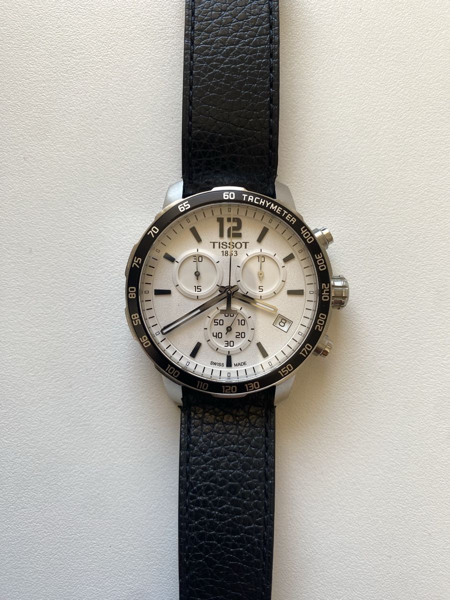 Tissot Uhren: Tissot Quickster Chronograph Full Set – Gebraucht aus Zürich von pok_7mw8 1