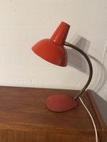 Lampe de bureau vintage rouge
