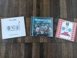 3er Set CDs Mundartisten, Knackeboul