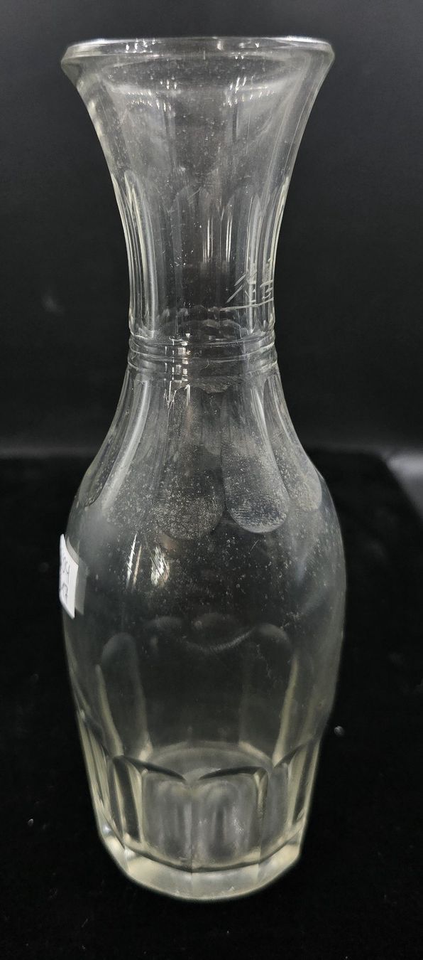 Caraffe: Antike Weinkaraffe 0.4 geeicht Glas geschliffen – Usato da Rorschacherberg venduto da snOOpydOg11 7