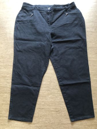 Ulla Popken Jeans, Schwarz, Top Zustand!