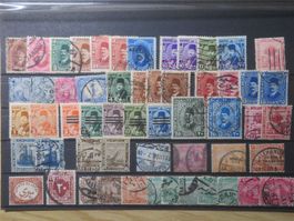 Ägypten diverse Briefmarken 1 Steckkarte