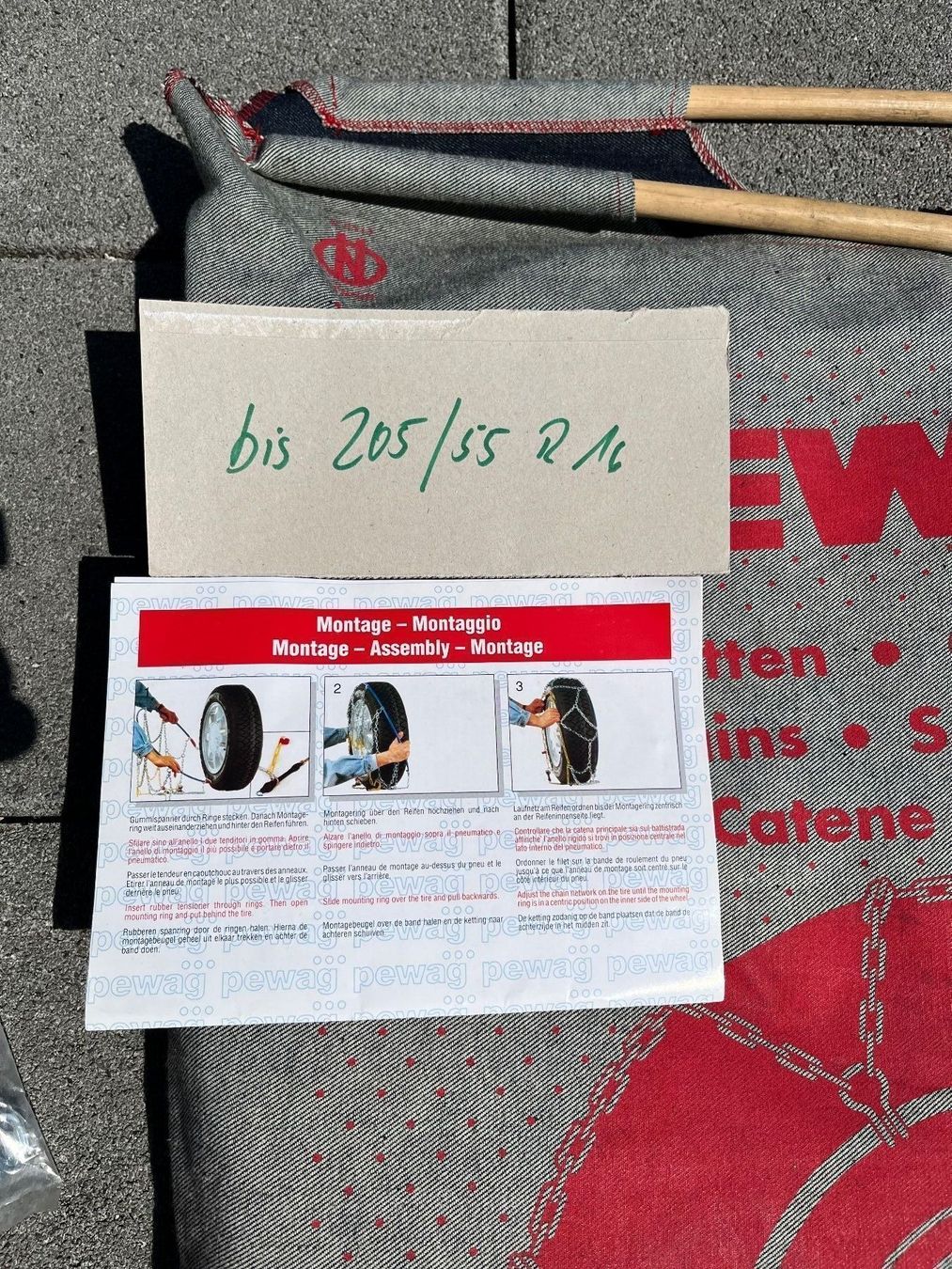 Catene da neve: Schneeketten von PEWAG – Usato da Walliswil b.Wangen venduto da crazykatl 3