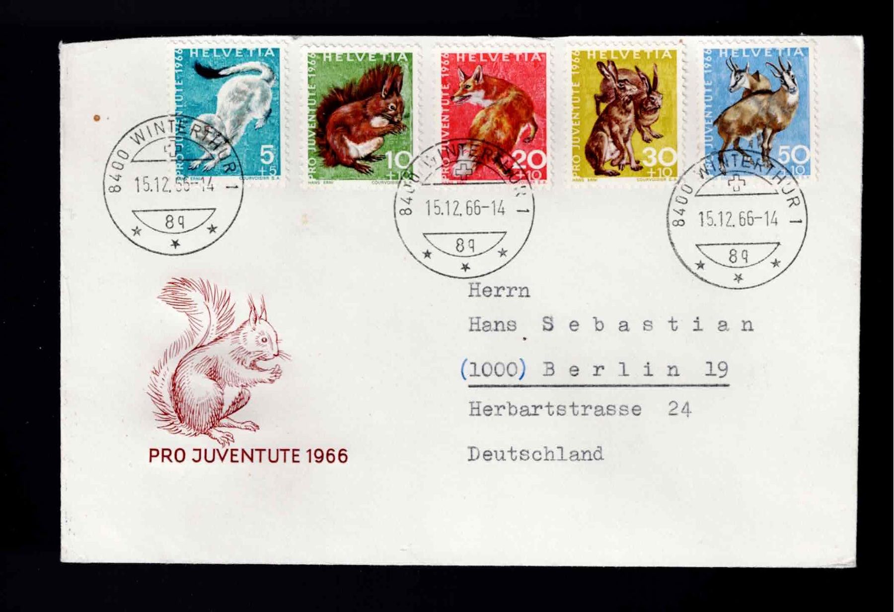 Tutti i francobolli: 1FDC Pro Juventute 1966 – Nuovo (secondo la descrizione) da Koblenz venduto da Markenhimmel