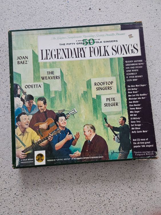 Legendary Folk Songs, 4LP's | Kaufen auf Ricardo