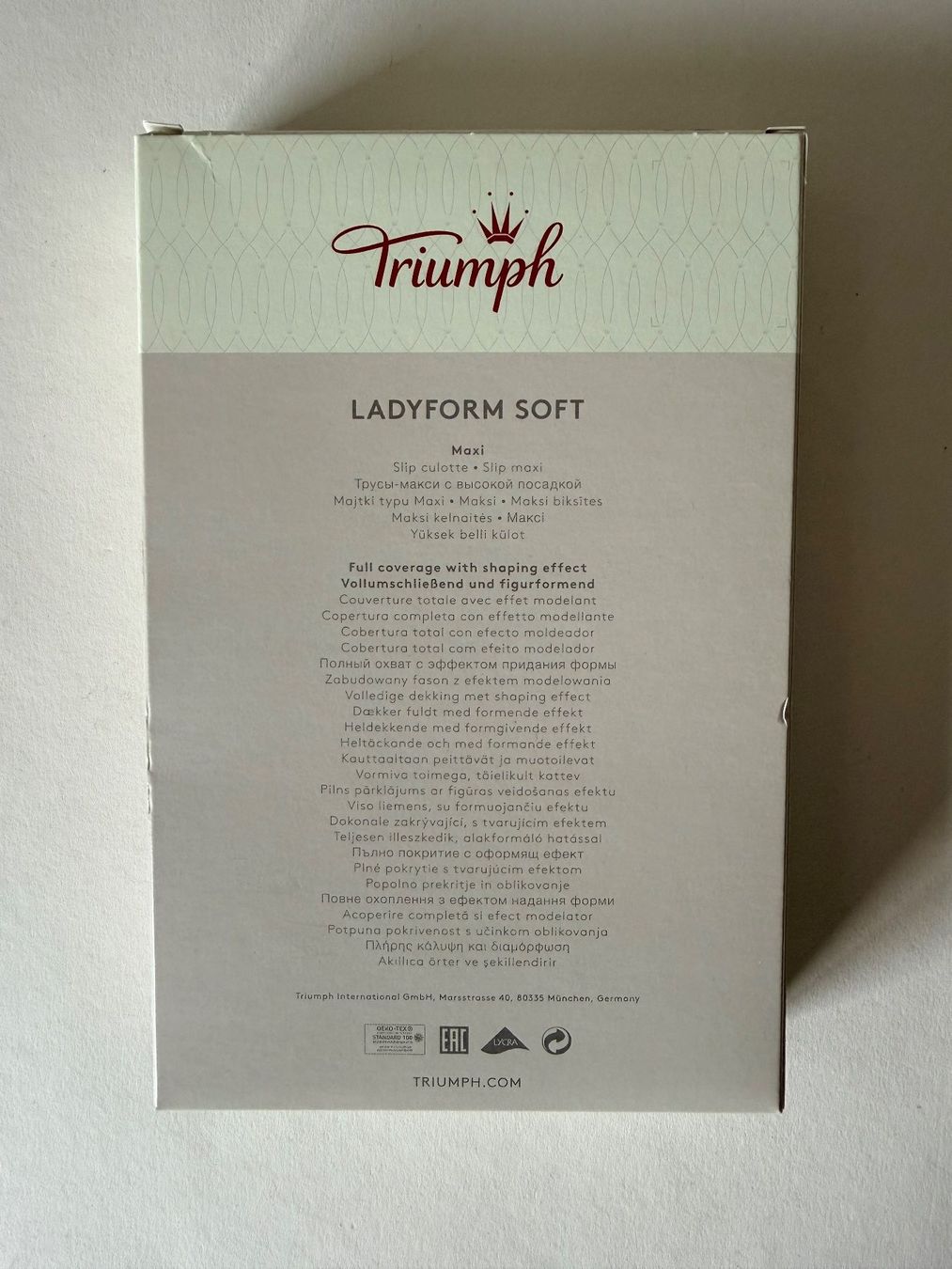 Triumph Sonstige Unterwäsche: TRIUMPH, Shaping-Slip LADYFORM SOFT, Grösse 46, Farbe Grau – Neu und originalverpackt aus Rudolfstetten von gst_g7xl 1
