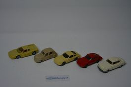 Ferrari, Porsche, Citroen, Borgward , 1:87