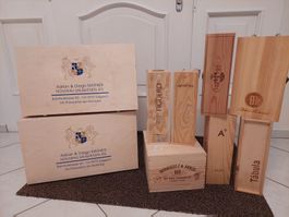 Weinkiste - diverse Grössen und verschiedene Hersteller