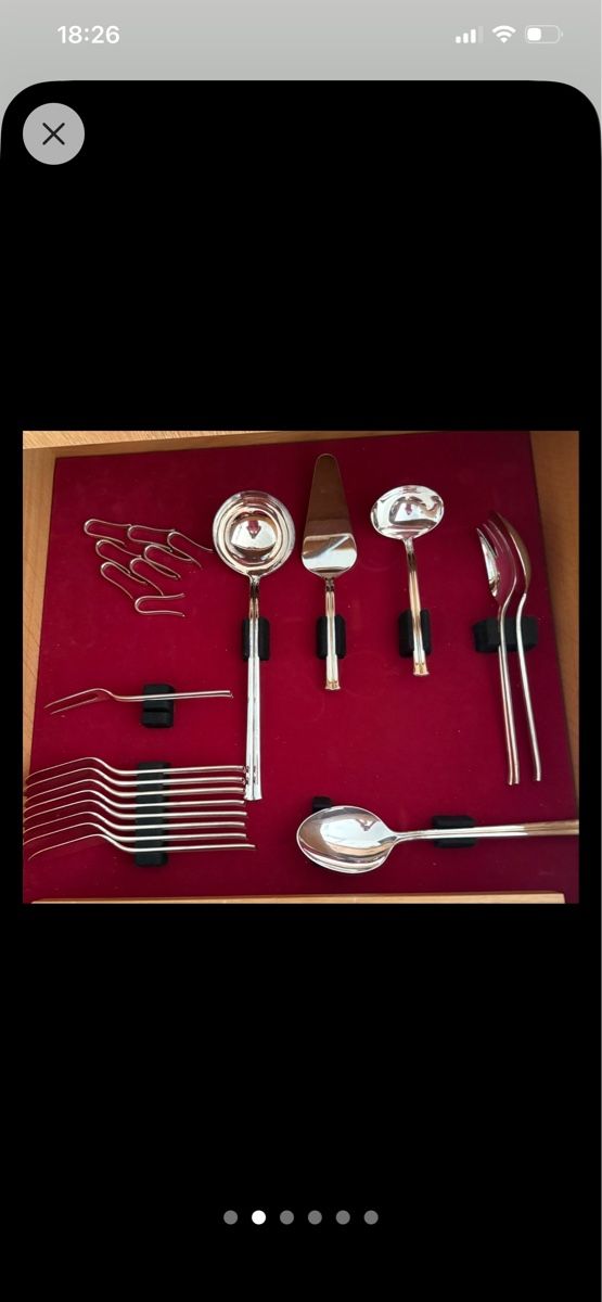 Set di posate: 87 teilige Silberbesteckset  – Usato da Thürnen venduto da schmiedekunst 4