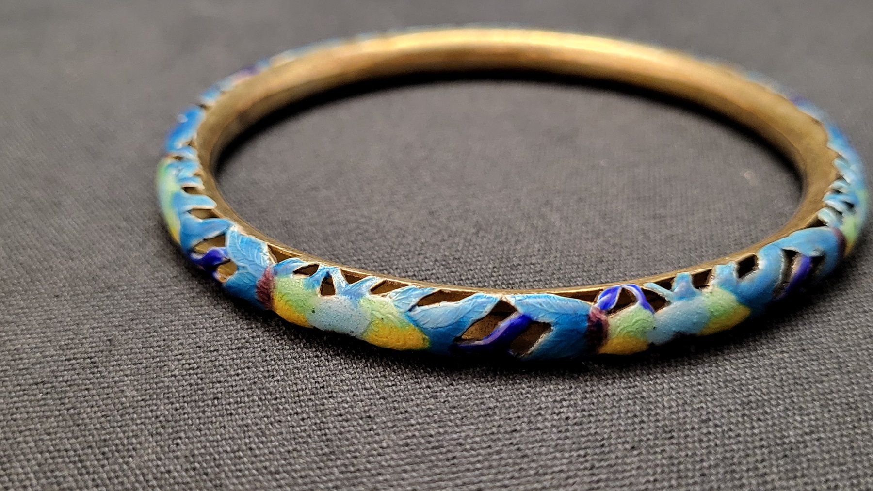 Bracciali & Braccialetti: Cloisonne-Armreif – Usato da Basel venduto da spinne02 1