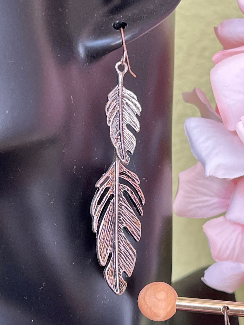 Ohrringe & -stecker: Schöne Feder Ohrringe – Gebraucht aus Seon von Sunny-Schmuck78 1