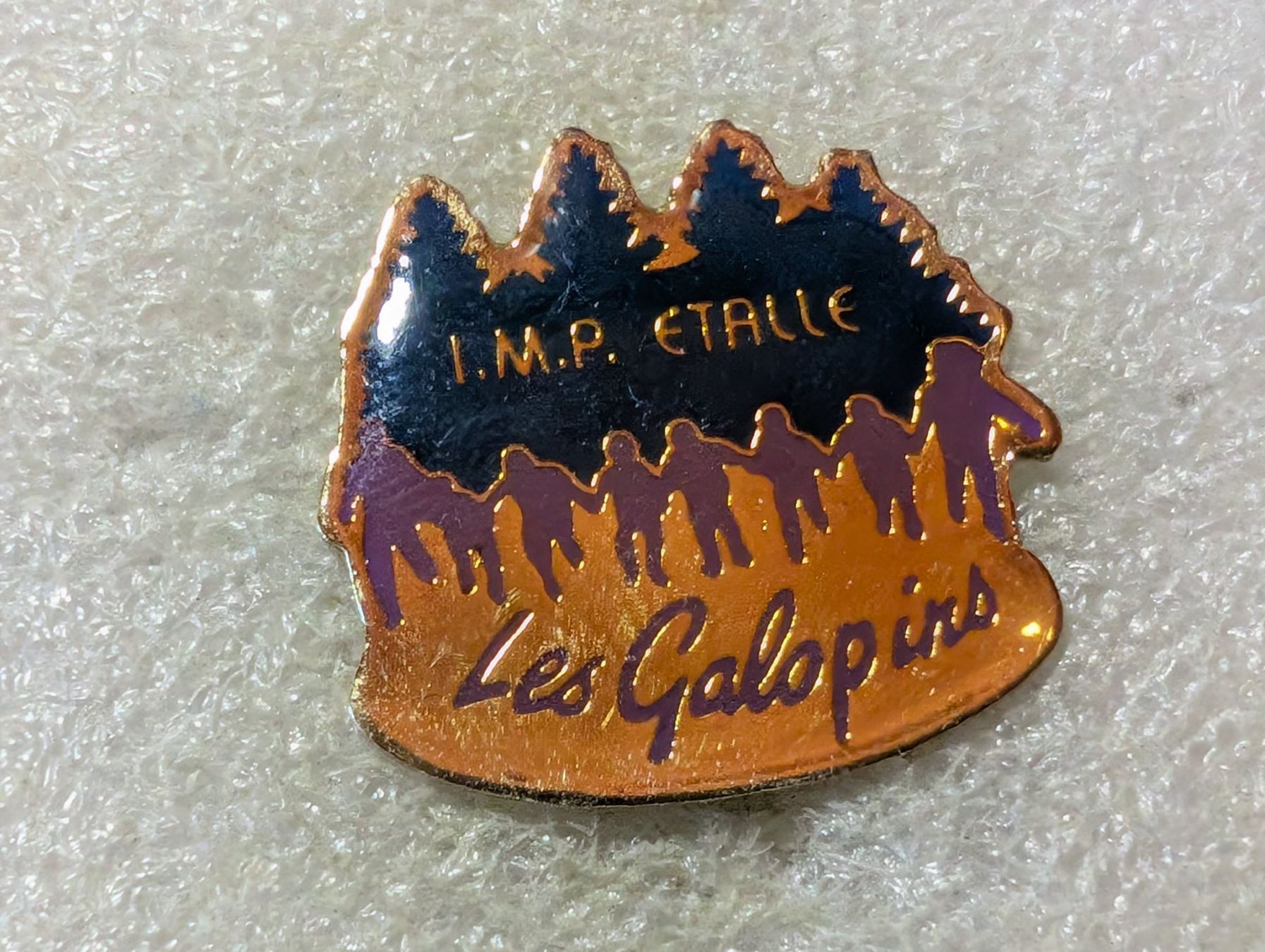 Placchette & Badge: Ansteckpin 40: IMP – Usato da Oppligen venduto da Pin-Fall-Shop