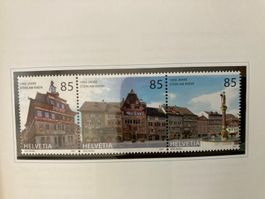 Schweiz 2007 Satz 3er-Streifen 1000 J Stein am Rhein postfr.
