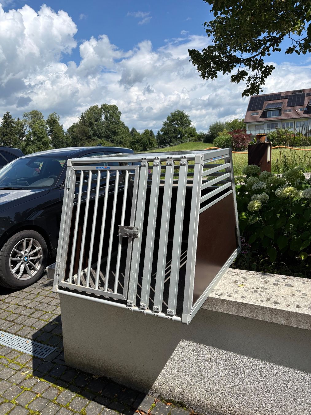 Gabbie, trasporto & Sicurezza: Hundebox fürs Auto – Usato da Grüningen venduto da ann_c6fj 2