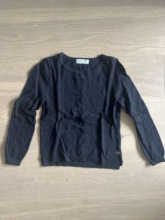 H&M Strickjacke Schwarz Gr. 122/128 Top Zustand