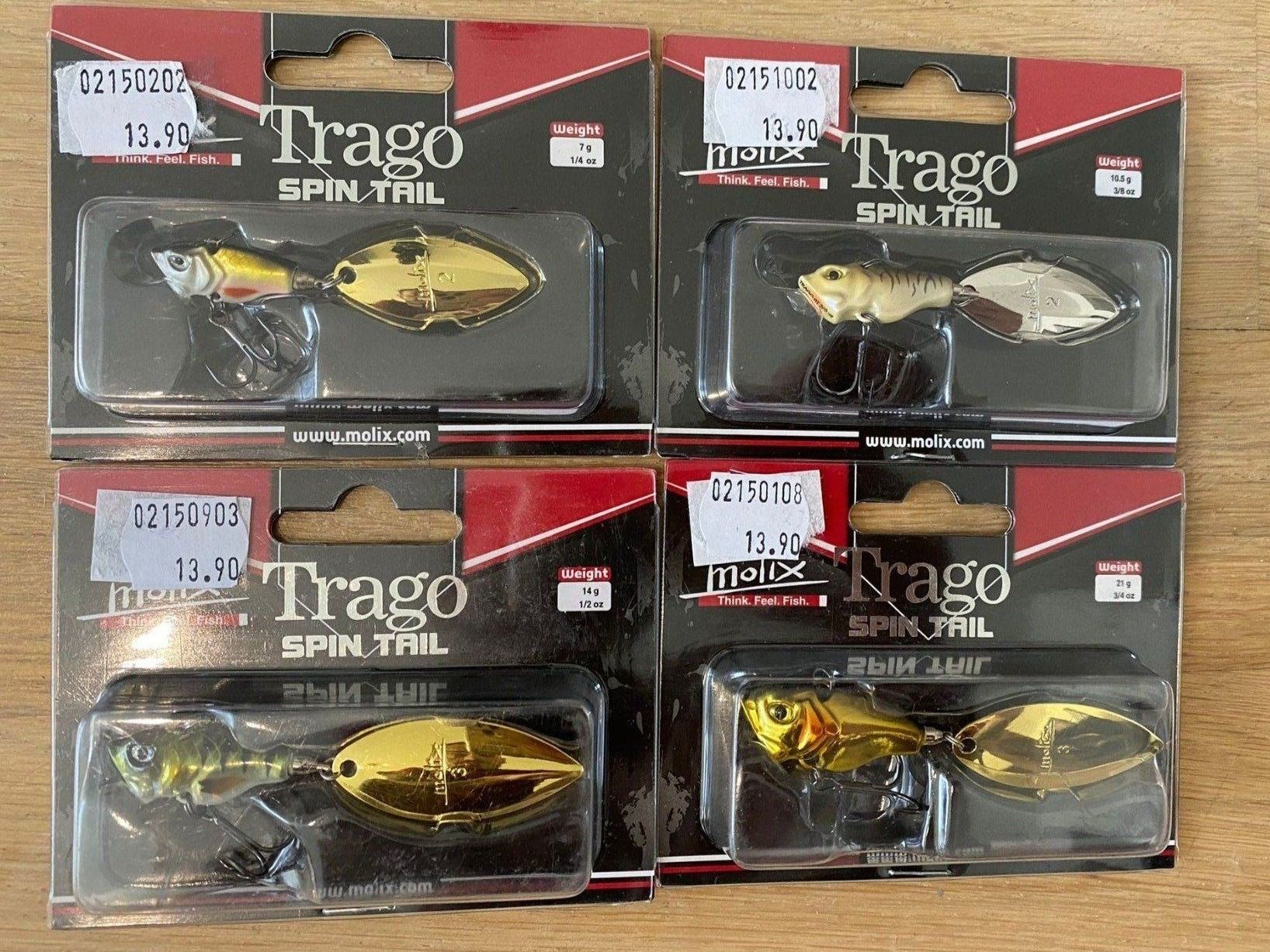 Köder: Molix Trago Jig Spinner Set 7-21 gr - Set #6 – Neu und originalverpackt aus Widnau von Fishingtackle_Oggy