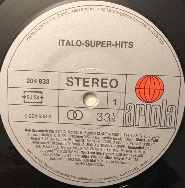 Dischi in vinile: Italo-Super-Hits (LP) – Usato da Grüningen venduto da azulvinyl 2