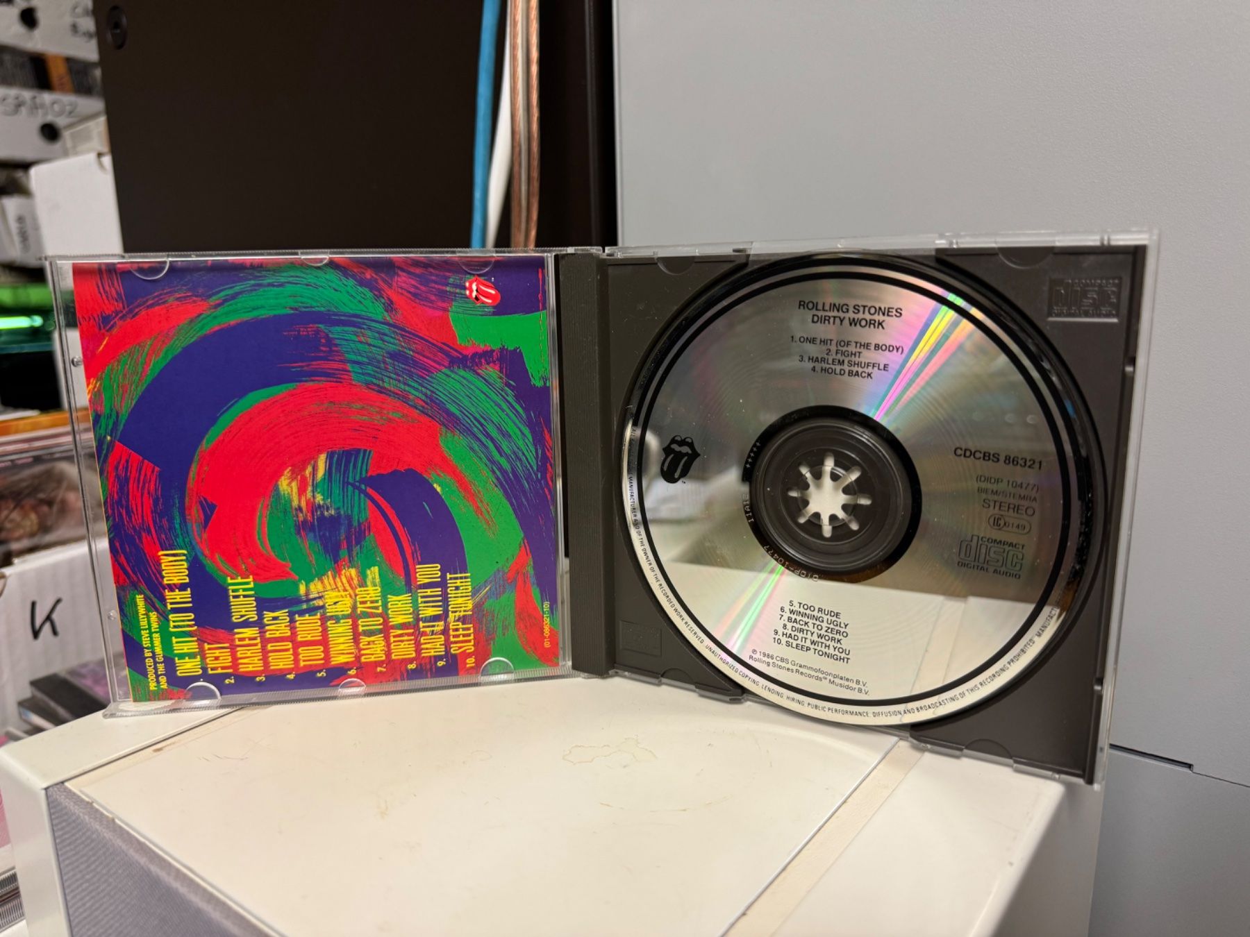 CD: Rolling Stones - Dirty Work - HA11M – Usato da Küsnacht ZH venduto da Jazztilldawn 2