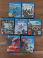 PS4 Spiele Paket – 7 Games – GTA V, Horizon, Far Cry uvm.