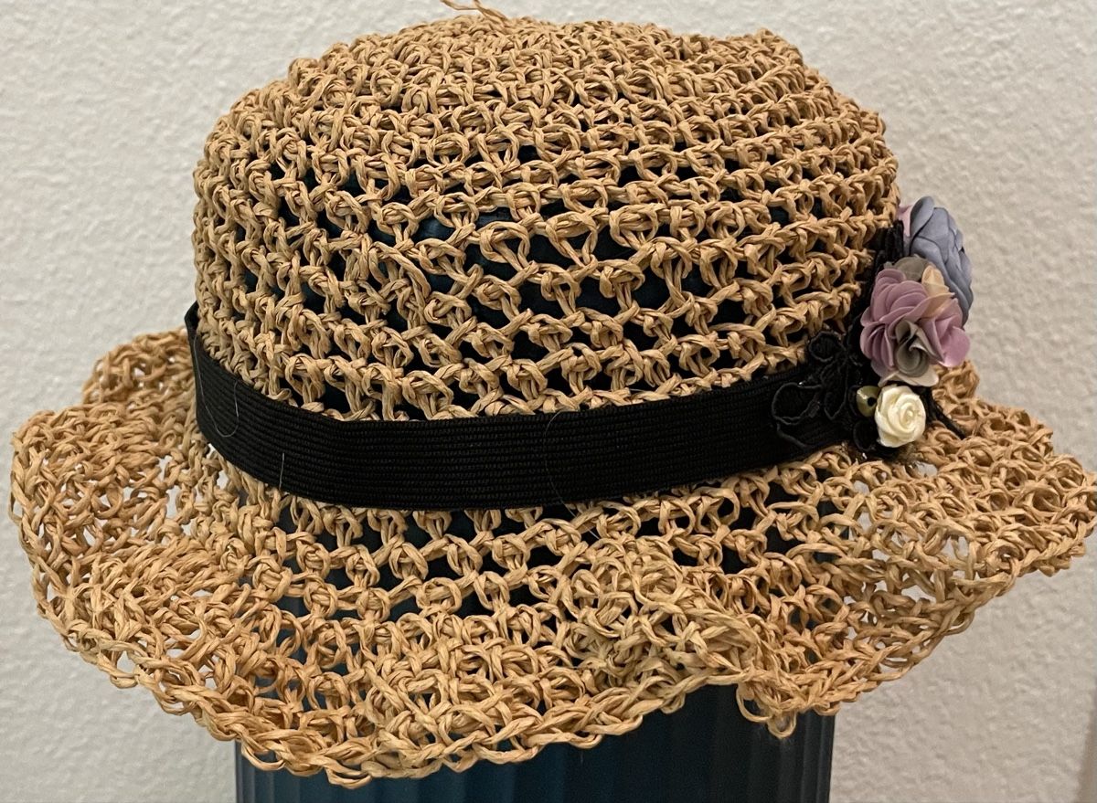 Hüte, Mützen & Caps: Sommerhut Strohhut Blumenhut Neu – Neu und originalverpackt aus Au ZH von Jaggy4 1