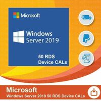 Windows Server 2019- 50 Device/CAL (RDS) E-mail 5 Minuten