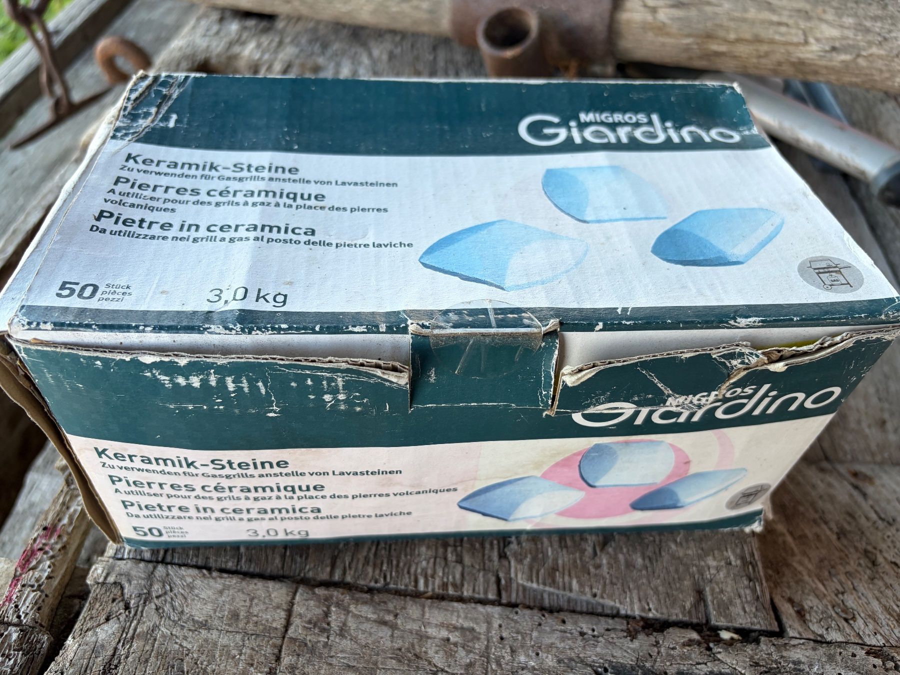 Griglie: Migros Giardino Keramik-Steine, – Nuovo e nell'imballaggio originale da Hendschiken venduto da mst_1979 3
