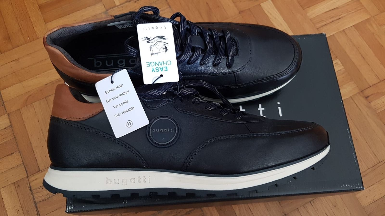 Bugatti Scarpe da uomo: Leder Schuhe Bugatti Gr.45 – Nuovo e nell'imballaggio originale da Zürich venduto da ata_c8nh 4