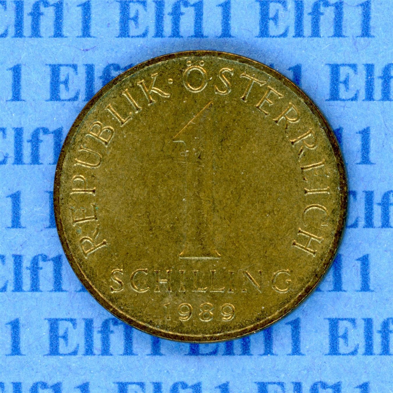 Tutti le monete: ATS___1.00 1989 vz 1 Schilling – Usato da Widnau venduto da Elf11