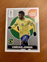 Panini Extra Sticker Vinicius Junior Brasilien silber WM2026