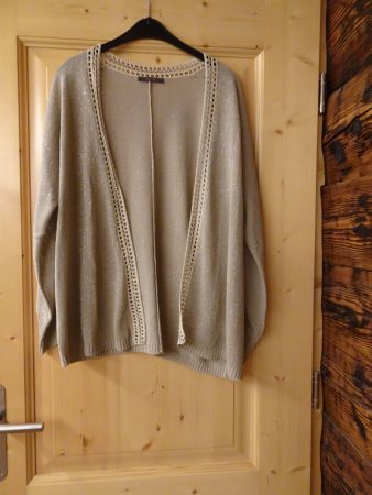 Emotions by bf Feinstrickjacke mit Lurex Gr. 40 - 426259