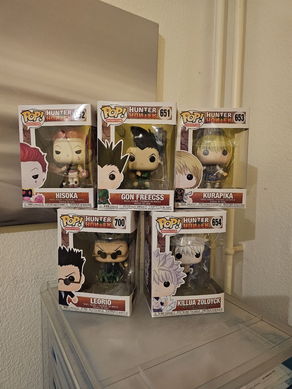 Funko Statuette: set de 5 figurines Hunter x Hunter POP – Nuovo e nell'imballaggio originale da Noiraigue venduto da Ronoa