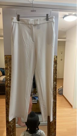 NEUE Weisse Hose mit weitem Bein Grösse L