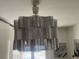 Smoked Acrylic Waterfall Pendant Light - Great Design!